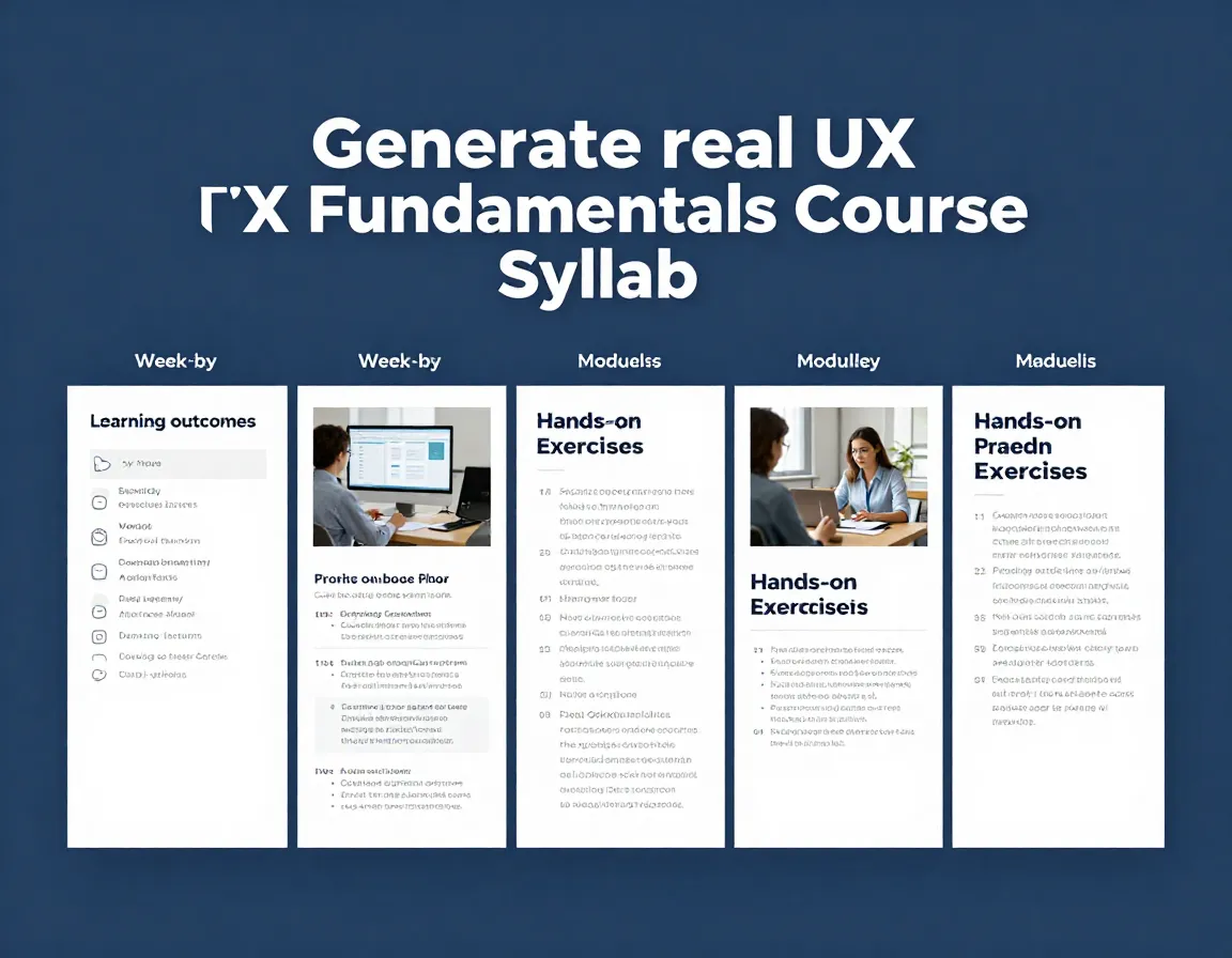 UX Fundamentals Course